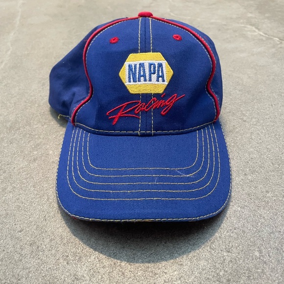 NAPA Racing Blue Cap Napa Racing men’s blue snapback cap hat - Picture 2 of 8